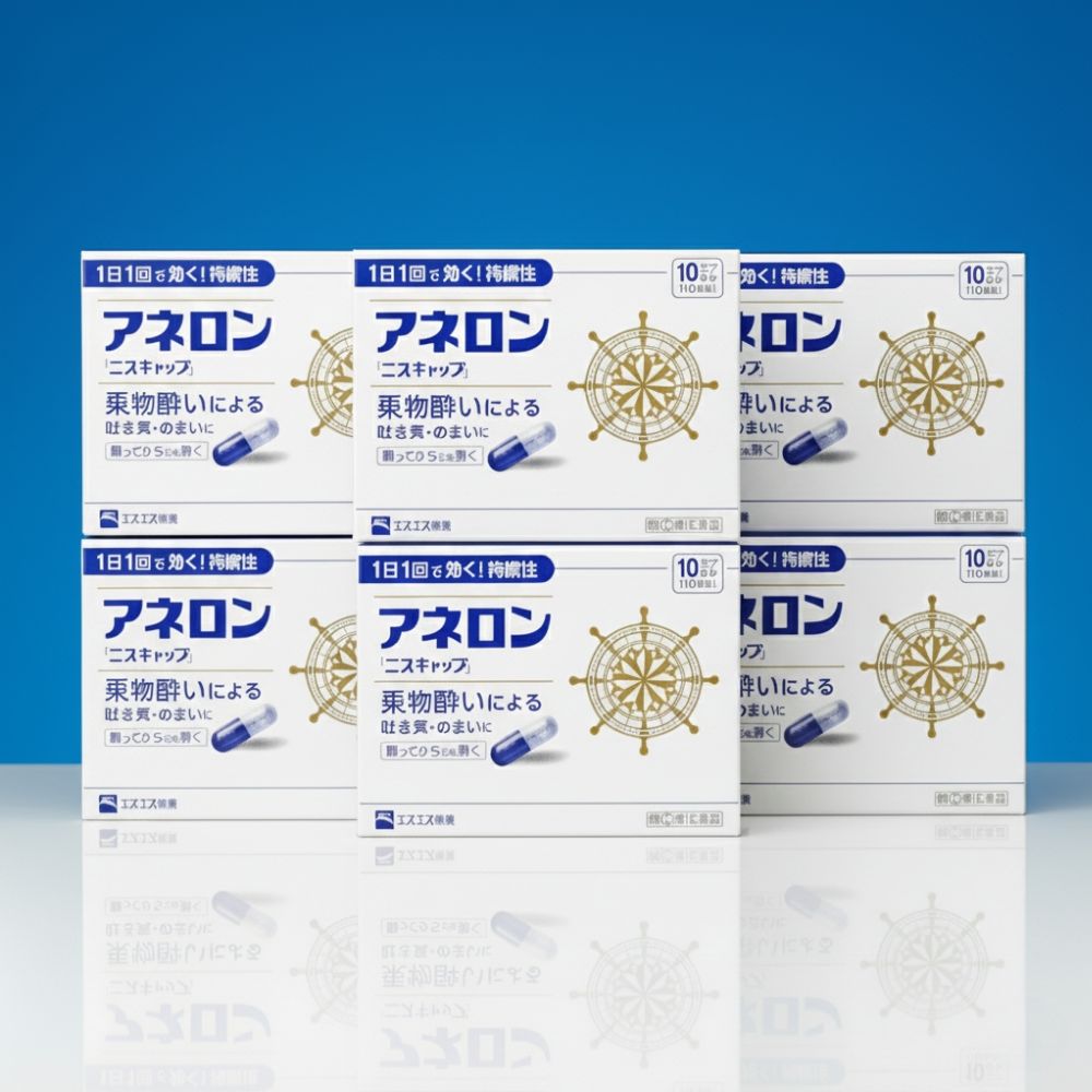 아네론멀미약 10캡슐, 6개 세트